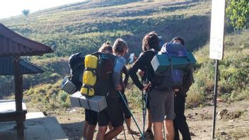 Petugas TNGR Tindak Tegas 4 WNA yang Mendaki Secara Ilegal di Gunung Rinjani