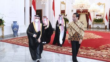 Jokowi Temui Menlu Arab Saudi di Istana Merdeka Bicarakan Haji dan Ekonomi