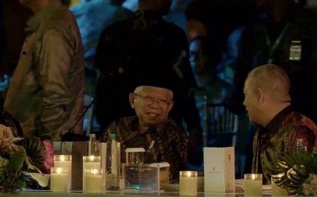 Wapres Jamu Delegasi ISF Santap Malam di Monas