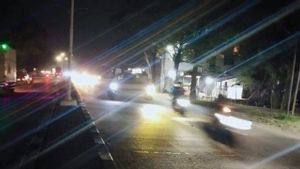 H-5 Lebaran, Jalur Pantura Karawang Dipadati Pemudik Motor