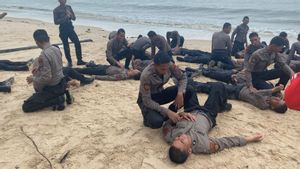 Puluhan Personel Polda Kaltara Dilatih SAR, Berjalan Kaki Puluhan Kilometer 