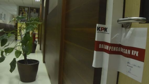 Ruang Kadis Permukiman dan Pertanahan Kota Bekasi Disegel KPK