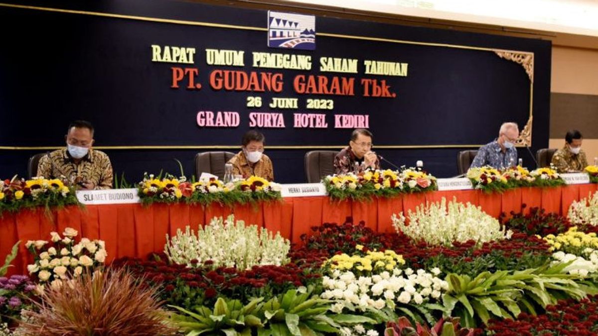 Gudang Garam, Owned By Conglomerate Susilo Wonowidjojo, Distributes IDR 2.3 Trillion Dividend