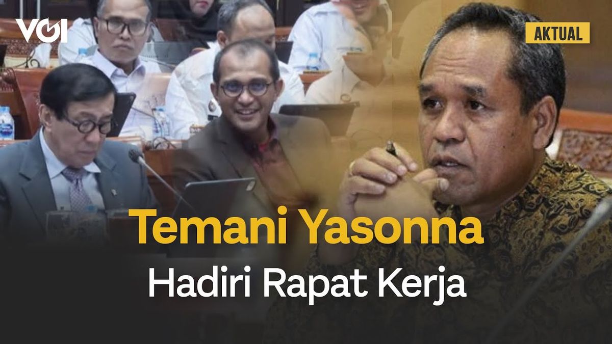 VIDEO: Regarding The Status Of The KPK Suspect, Deputy Minister Of Law And Human Rights Eddy Hiariej Insinuated By The DPR