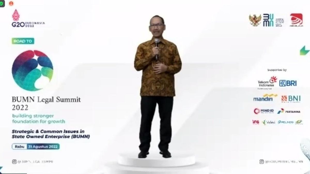 Siap Sukseskan BUMN Legal Summit 2022, Kementerian dan Forum Hukum BUMN Edukasi Insan Legal BUMN