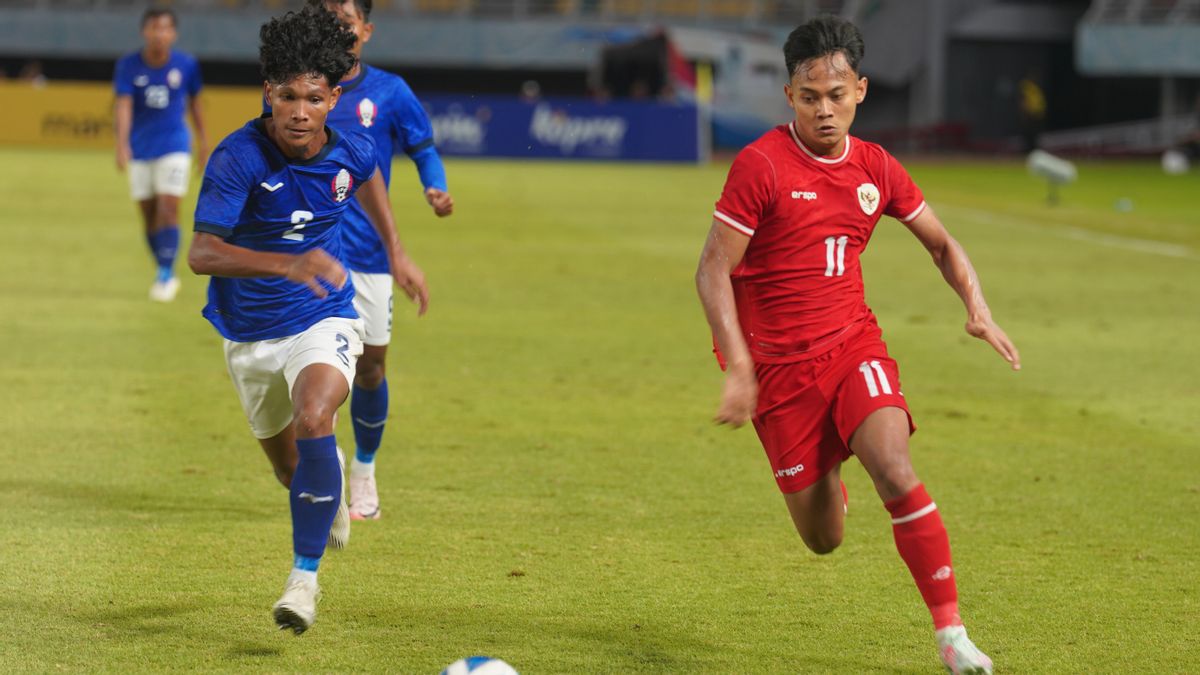 Fast Football Patience And Circulation Is The Key To Indonesia U-19's Victory Over Cambodia U-19