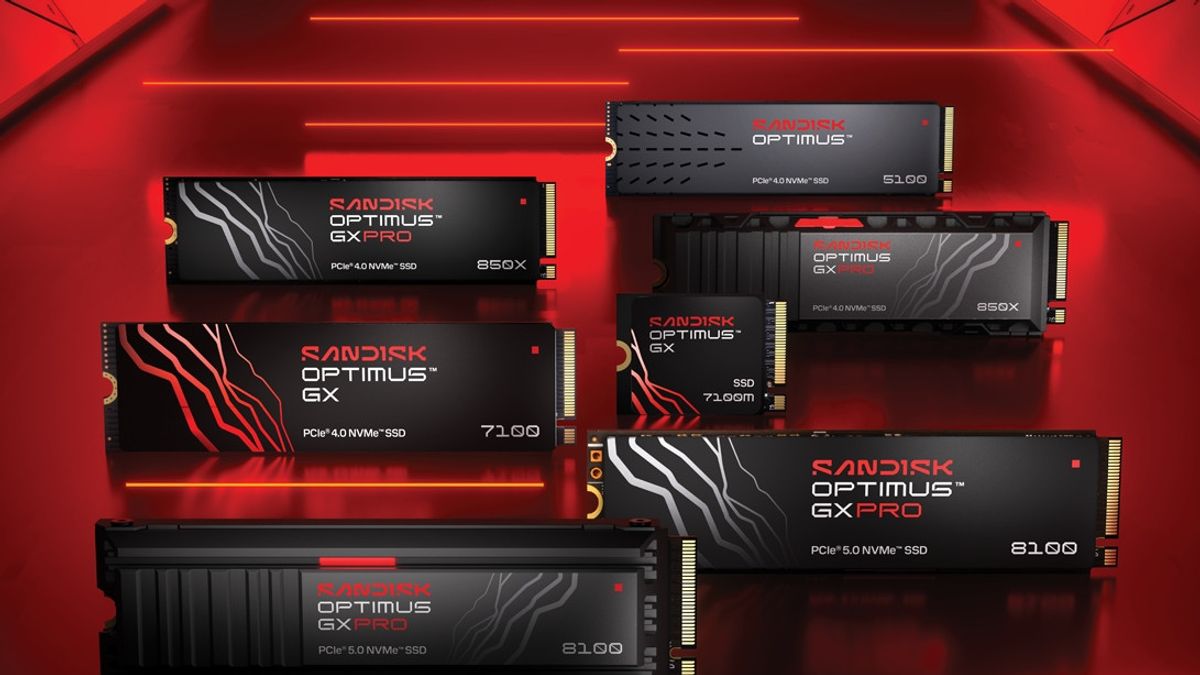 Sandisk Perkenalkan SANDISK Optimus, SSD Internal untuk Kreator, Developer, dan Gamer