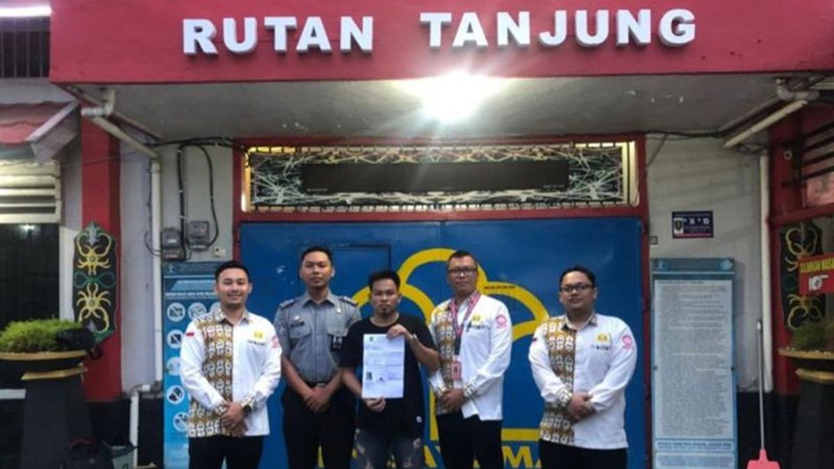南加里曼丹的PN Tanjung被告涉嫌毒品案件释放