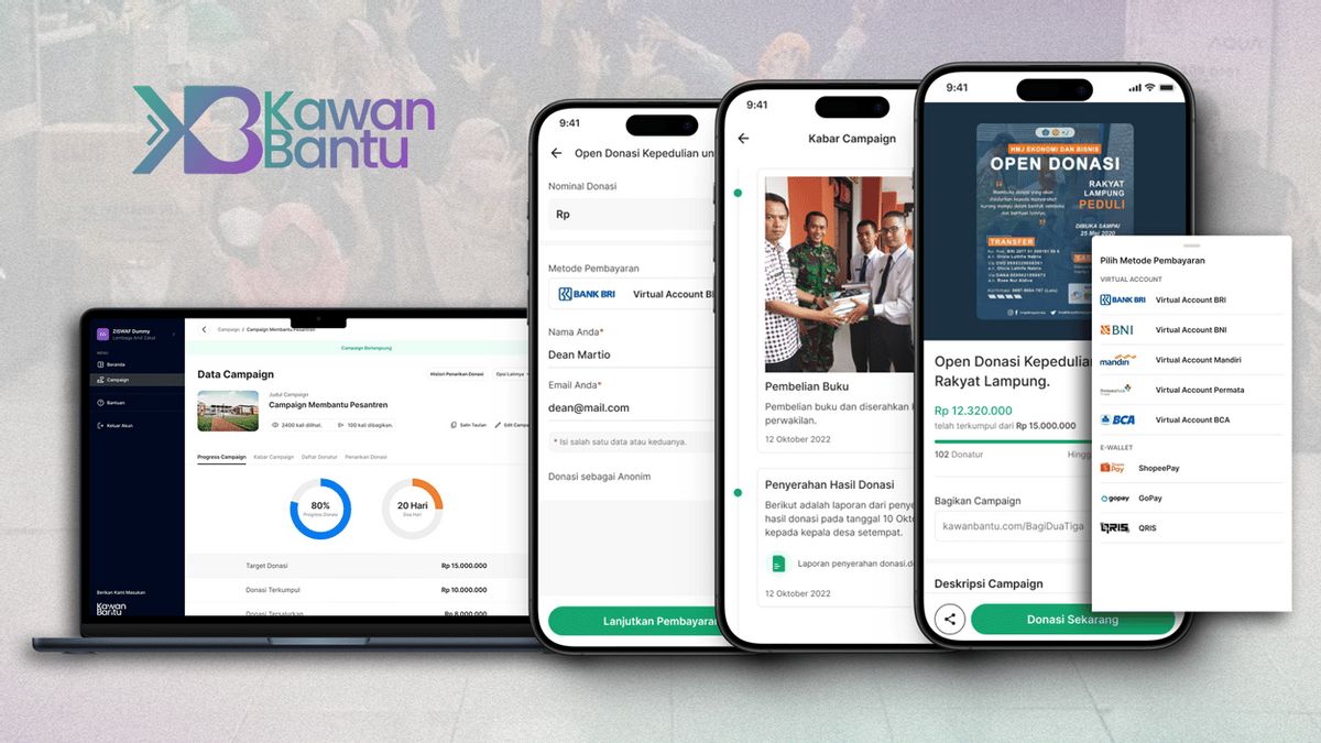 Kawan Bantu Launches Application To Make Fundraising Platform Easy