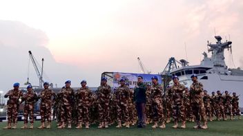 TNI Commander Releases Departure Of MTF Task Force XXVIII-O UNIFIL To Lebanon