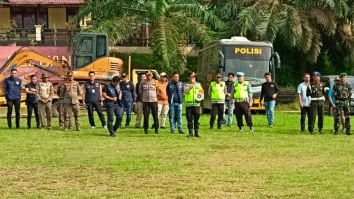 365 Personel Gabungan Dikerahkan Tutup Pengolahan Minyak Ilegal di Muba Sumsel