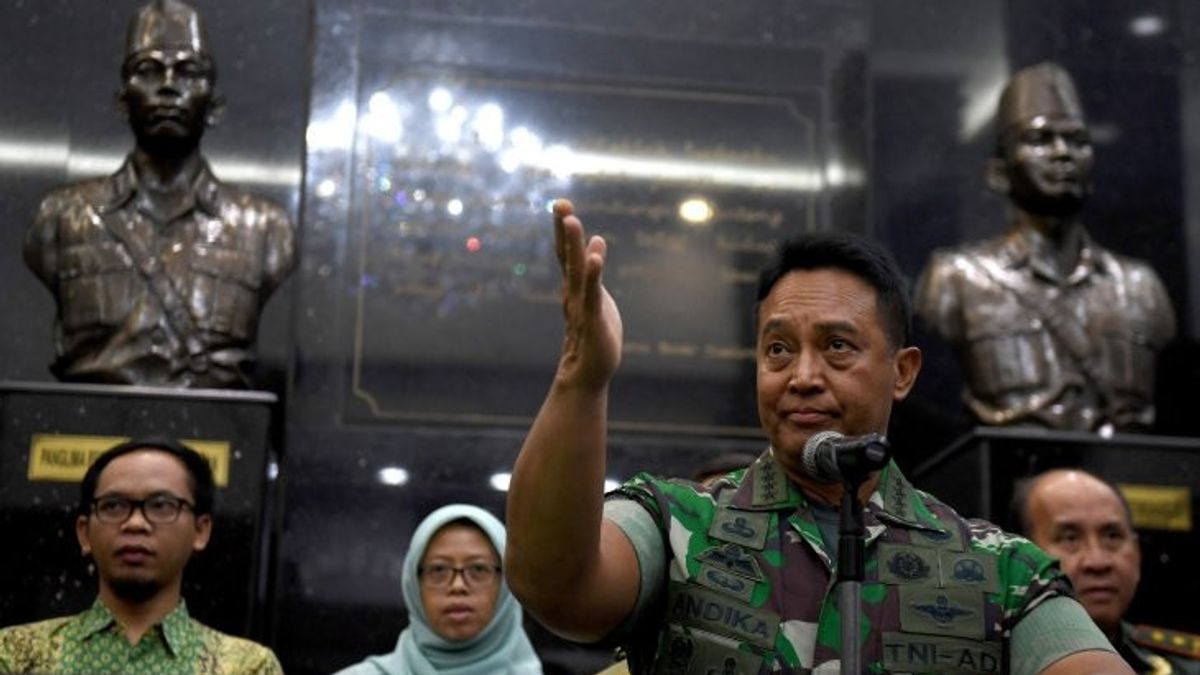 Paspampres Perkosa Women Soldiers, Commander Of The Indonesian Armed Forces Andika: Has Been Legally Processed