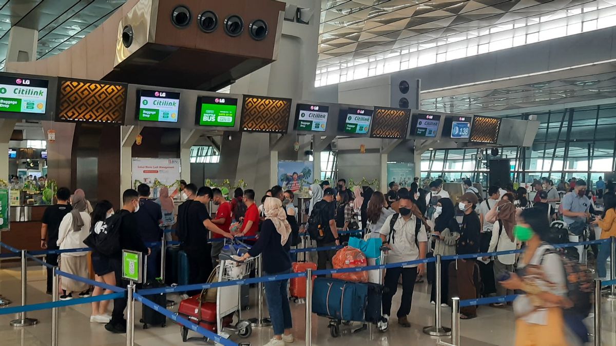 Arus Balik Lebaran, 65.858 Orang Tiba kembali di Jakarta via Bandara Soekarno Hatta