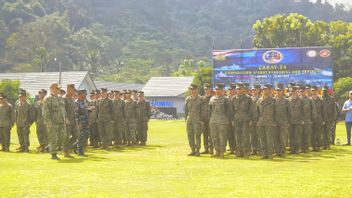TNI AL Latihan Gabungan Bersama US Navy dan USMC di Lampung