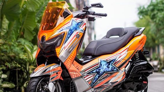 Can Be An Inspiration, This Is The Modification Of Nmax Yamaha With The Supersport Racing Concept
