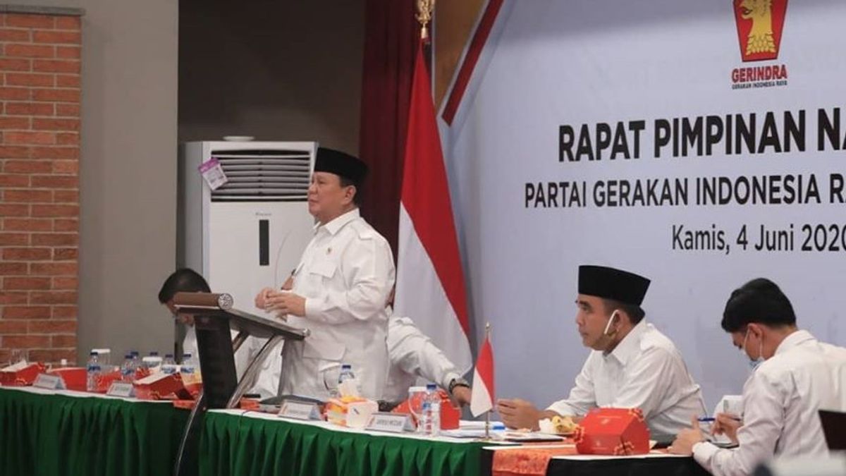 Prabowo: 12 Tahun Lalu Kita Diremehkan, 'Apa Itu Gerindra?'