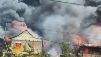 Bentrokan Antarkelompok Hanguskan 7 Rumah di Makassar