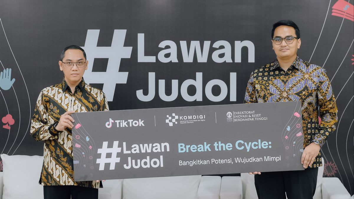 TikTok Luncurkan Kampanye Lawan Judol Bareng Komdigi 