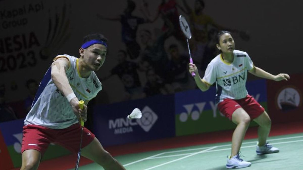 Hasil Japan Open 2023: Ganda Campuran Rinov / Pitha Disingkirkan Pasangan Korsel