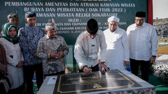 Menparekraf Resmikan Kawasan Wisata Religi Sukorejo dan Dorong Konferensi Internasional di Situbondo