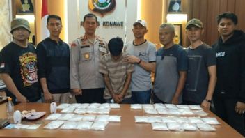 Pengedar Narkoba di Konawe Sultra Ditangkap, 4,3 Kg Sabu Disita