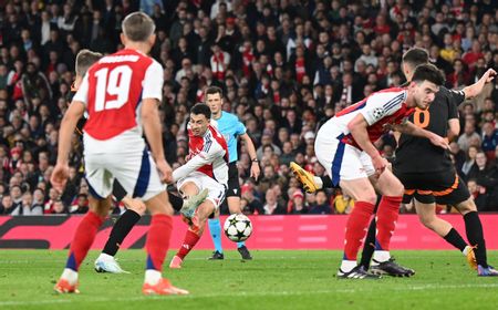 Arsenal Bangkit Kalahkan Shakhtar Donetsk Lewat Gol Bunuh Diri Kiper