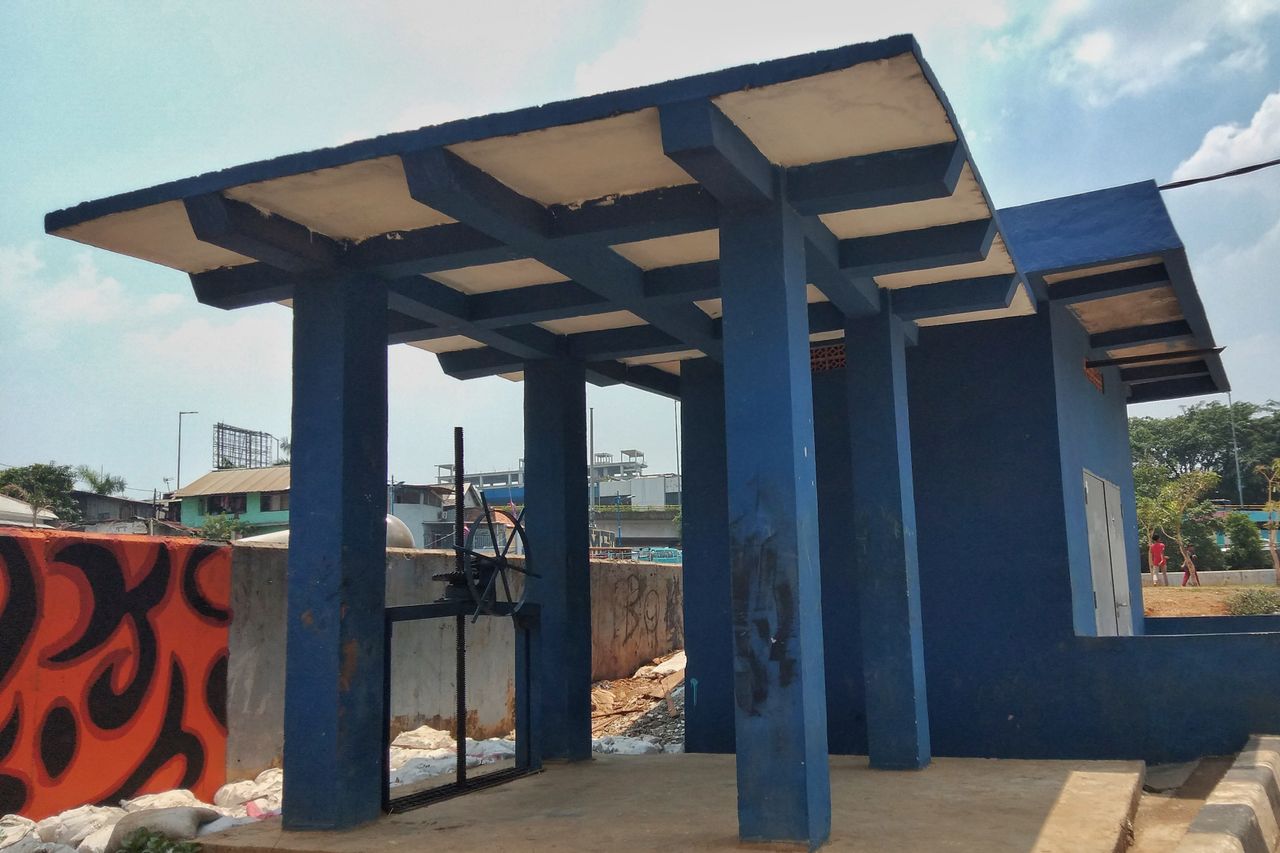 The DKI SDA Department Acknowledged That A Water Pump Was Damaged