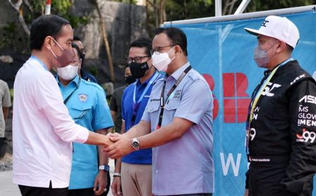 Anies Ucapkan Selamat Ulang Tahun ke Jokowi, Unggah Foto Saat Nobar Formula E