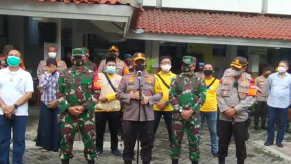 Kapolsek dan Wakapolsek Tanah Abang Positif COVID-19