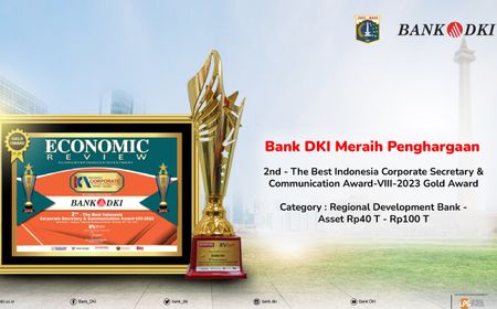 Berhasil Menjaga Citra Positif, Bank DKI Raih Indonesia Corporate Secretary and Communication Award 2023