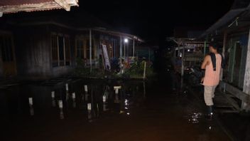 Flood Sends Of Rendam 12 Kelurahan In Palangka Raya, 16,767 Affected People