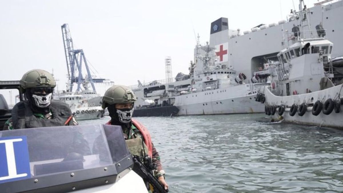 海军部署了6名KRI,2名塞朗直升机和海上骑手卫队东盟峰会
