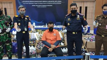 Sidoarjo Customs And Excise Officers Seize Illegal E-Cigarette Liquid