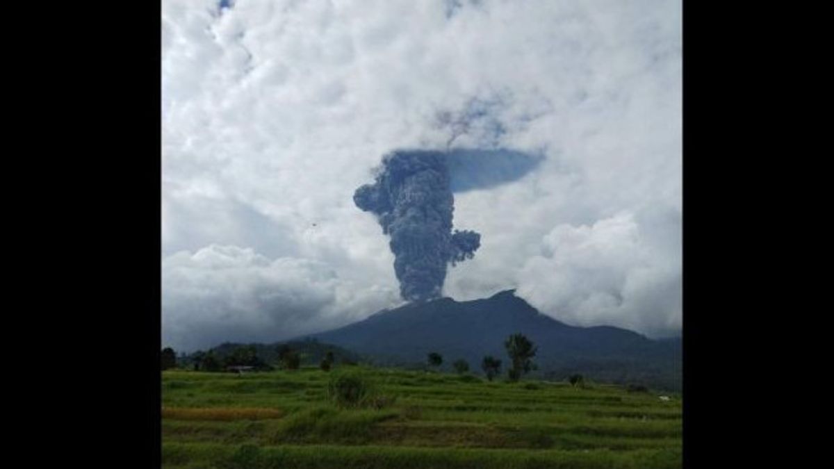 L’éruption du mont Marapi, le pvmbg, appelé état d’alerte