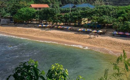 Keindahan Pantai Pulang Sawal di Gunung Kidul, Bisa Bermain Jet Sky dan Menikmati Pemandangan Mempesona