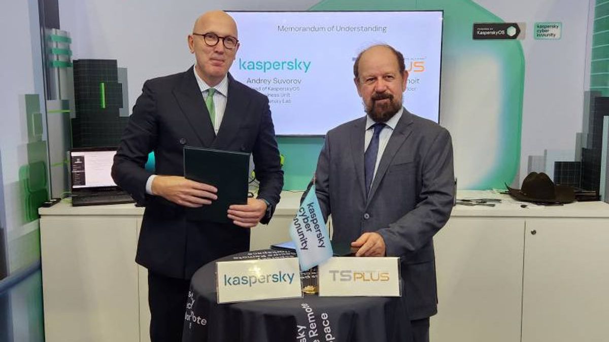 Signing MoU, Kaspersky and TSplus Create Cyber ​​Immunity Solution for Remote Workers
