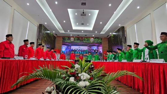 Pertemuan Petinggi PPP dan PDIP Dilakukan Tertutup Tanpa Awak Media