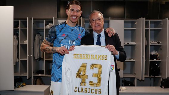 Sergio Ramos, Homme 43 Dans El Clasico