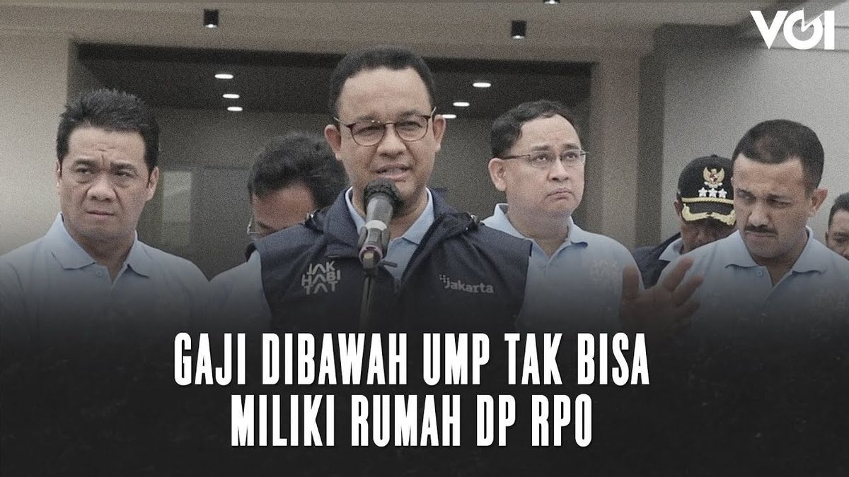 ビデオ:JaktimでRp0 DPハウスを発足させ、Anies Baswedanはこれを言います