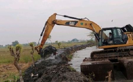 Pemkab Sidoarjo Genjot Normalisasi Sungai Antisipasi Banjir