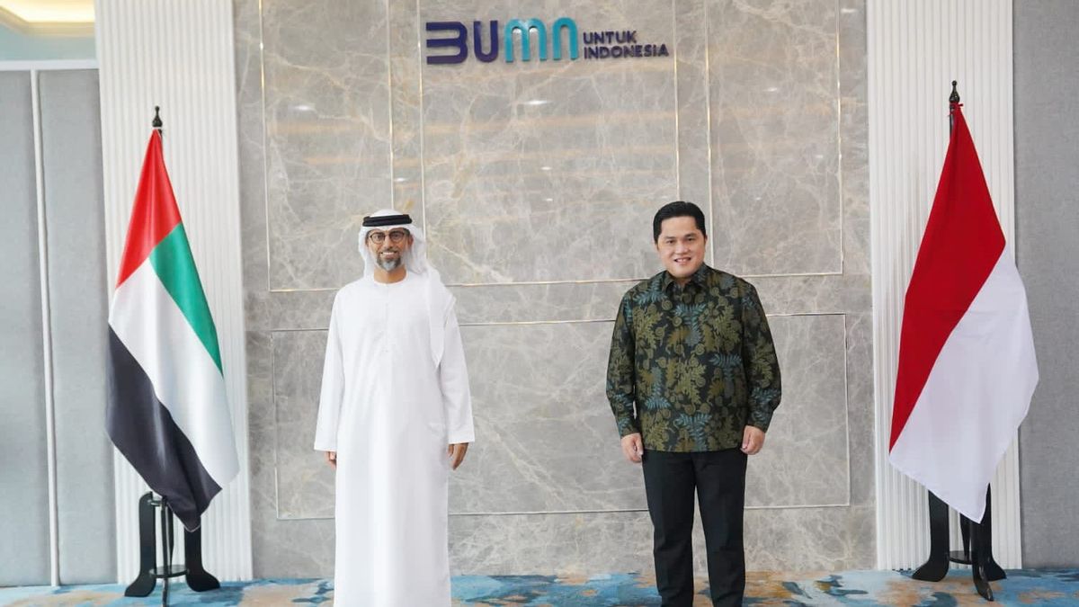 Erick Thohir: The UAE Is Interested In Increasing Cooperation With Indonesia In The Health To Energy Sector