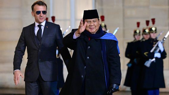 الرئيس برابوو يحضر دعوة لتناول العشاء الخاص مع الرئيس ماكرون في قصر الإليزيه