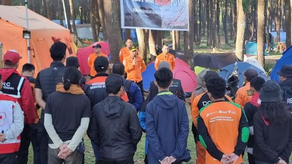 3000人の登山者が8月17日にマカッサルのバワカラン山で旗の儀式を行います