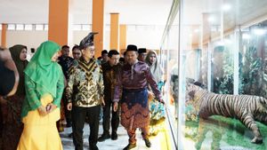Menteri Kebudayaan Fadli Zon Tinjau Museum Sang Nila Utama, Minta Tata Pamer Lebih Atraktif