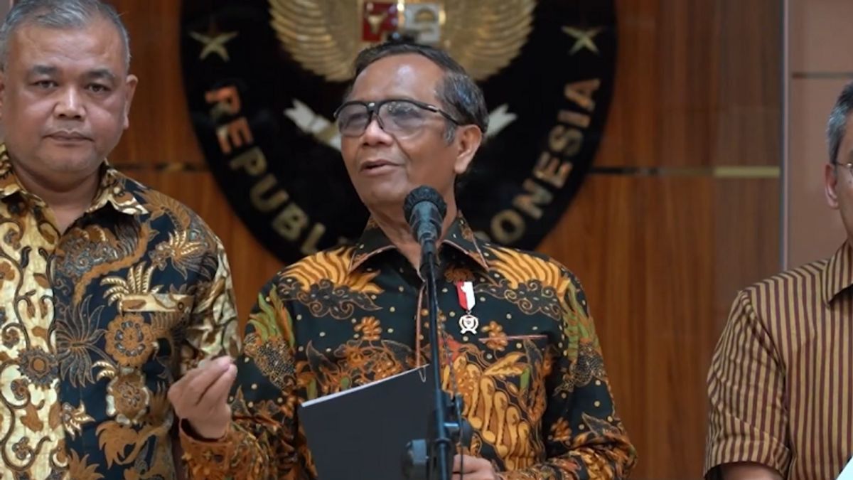 Mahfud MD Yakin 3 MKMK Sosok Kredibel Tangani Dugaan Pelanggaran Etik Hakim MK