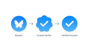 更像X,Bluesky 向用户推出了蓝色entang标志