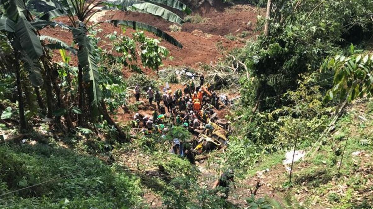 14 Jenazah Ditemukan di Longsoran Gempa Jalur Cianjur-Cipanas