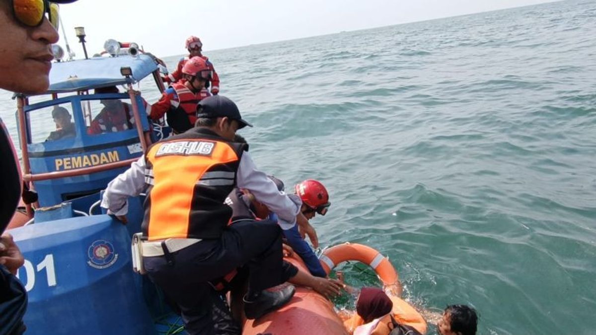KM Ali Baba Nyaris Tenggelam di Kepulauan Seribu, 55 Penumpang Selamat