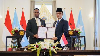 ar - Somalie renforce la coopération stratégique, le ministre des Affaires étrangères Sugiono : Nous nous battons pour un monde juste et inclusif