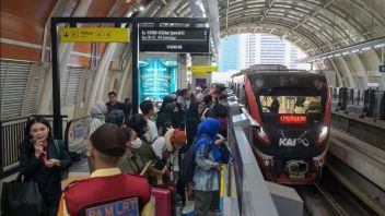 Libur Panjang 14–17 Mei: KAI Operasikan 270 Perjalanan LRT Jabodebek Setiap Hari